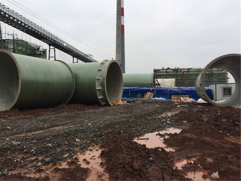 湖南五礦集團一期 玻璃鋼煙囪 直徑4.6米 高120米